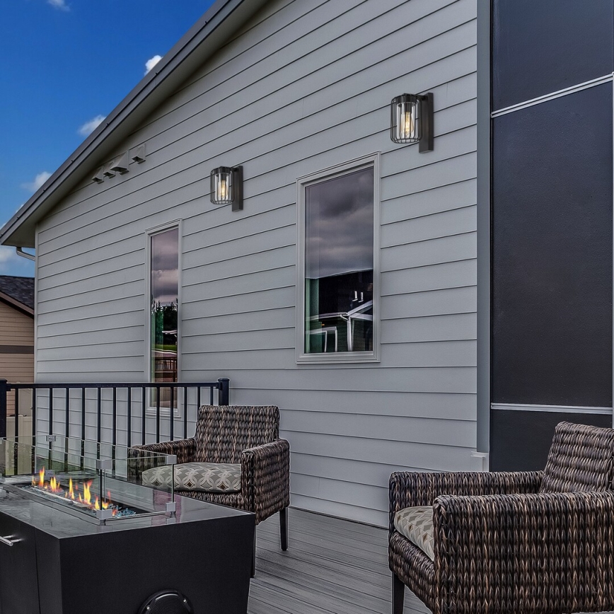 Rabalux - Επιτοίχιο φωτιστικό εξωτερικού χώρου 1xE27/40W/230V IP44