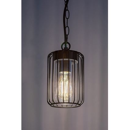 Rabalux - Κρεμαστό φωτιστικό εξωτερικού χώρου 1xE27/40W/230V IP44