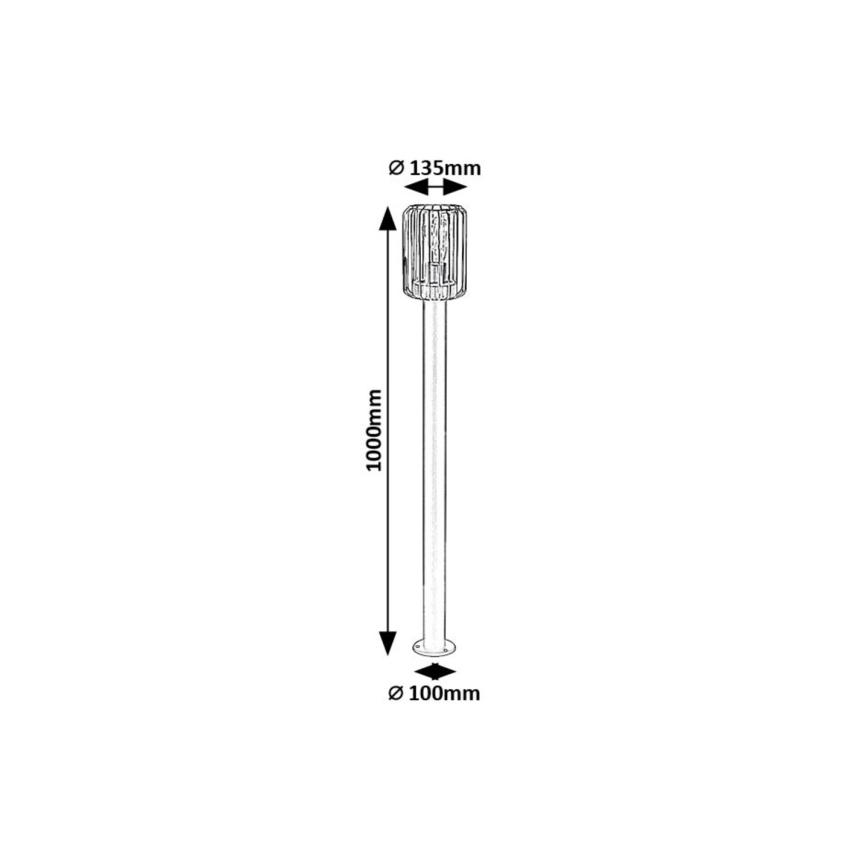 Rabalux - Λάμπα εξωτερικού χώρου 1xE27/40W/230V IP44