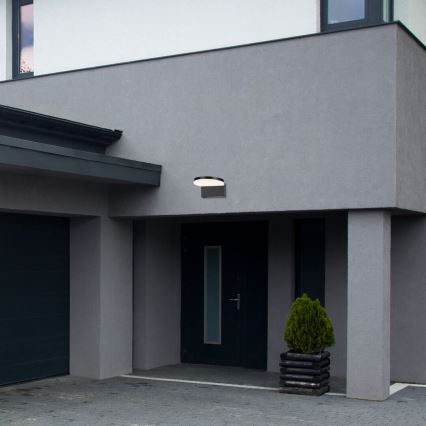 Rabalux - LED Εξωτερικό Επιτοίχιο Φωτιστικό LED/9W/230V 2700/4000/6500K IP54 μαύρο