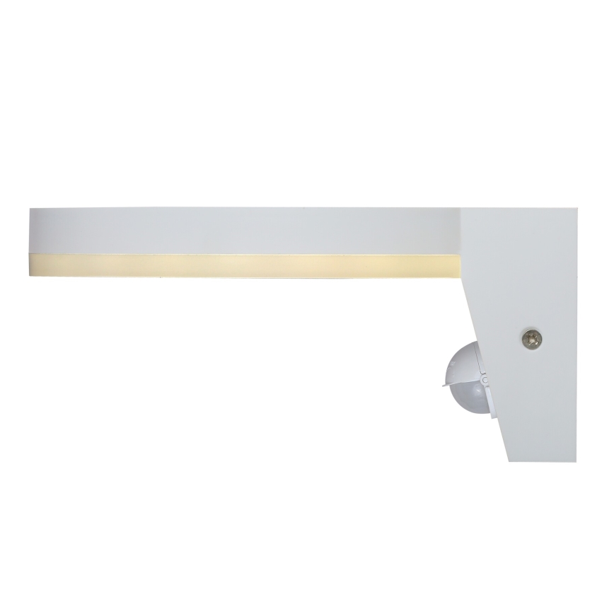 Rabalux - LED Φωτιστικό τοίχου εξωτερικού χώρου με αισθητήρα LED/9W/230V 2700/4000/6500K IP54 λευκό