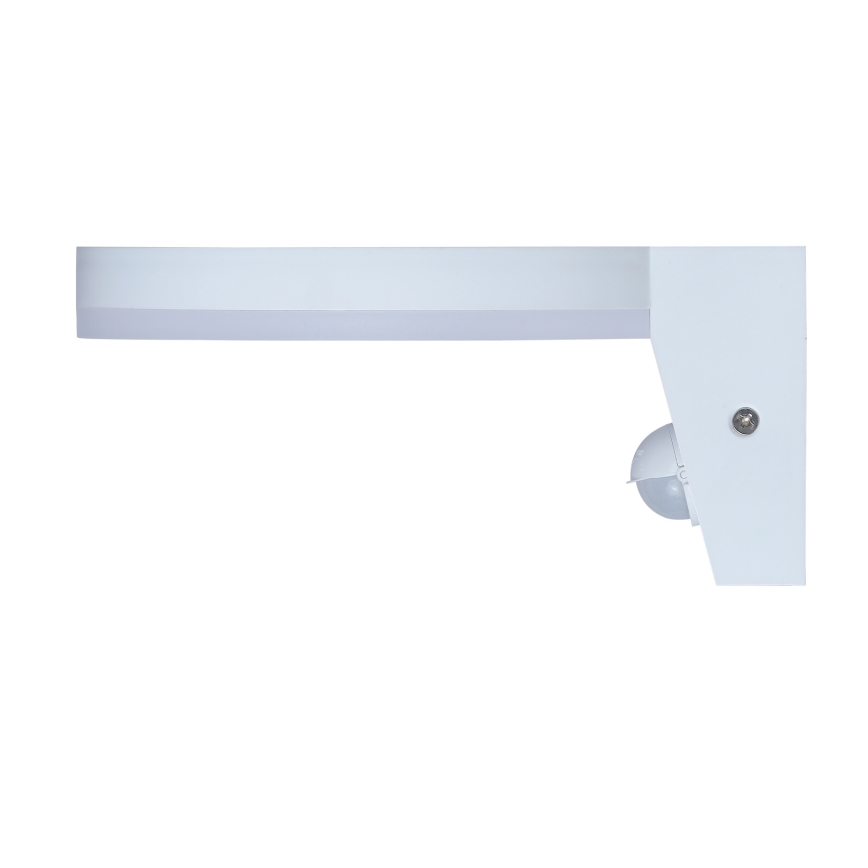 Rabalux - LED Φωτιστικό τοίχου εξωτερικού χώρου με αισθητήρα LED/9W/230V 2700/4000/6500K IP54 λευκό