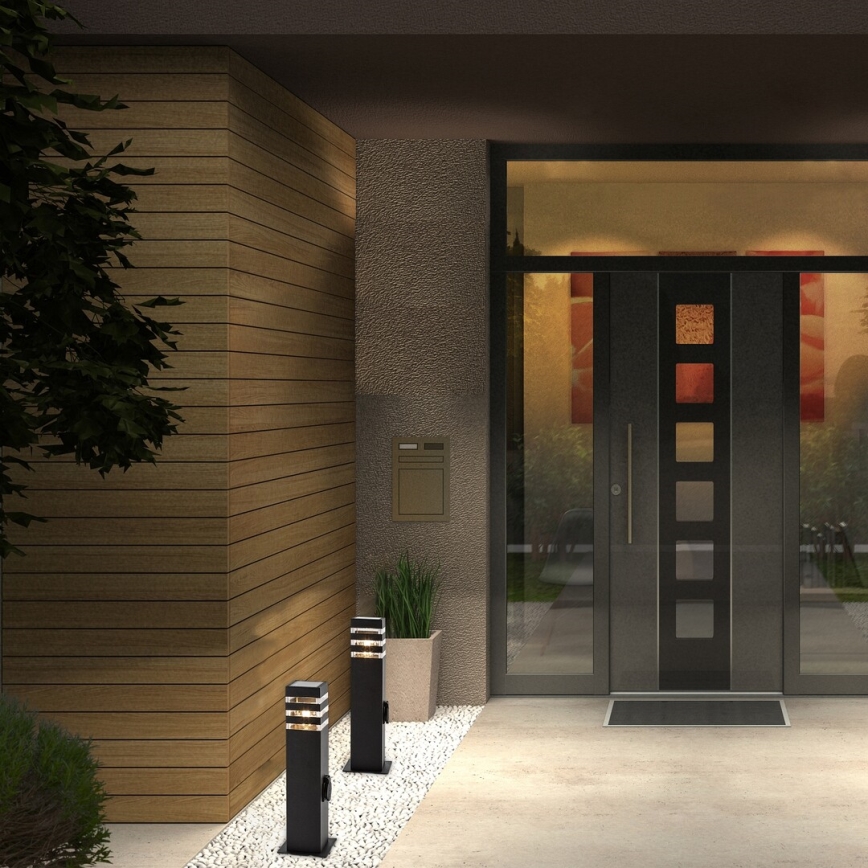 Rabalux - Λάμπα εξωτερικού χώρου με πρίζα 1xE27/12W/230V IP44