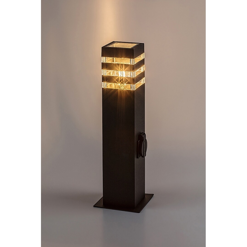Rabalux - Λάμπα εξωτερικού χώρου με πρίζα 1xE27/12W/230V IP44