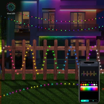 Rabalux - Ταινία LED RGB LED/3,2W/5V 10m IP44 Wi-Fi + τηλεχειριστήριο