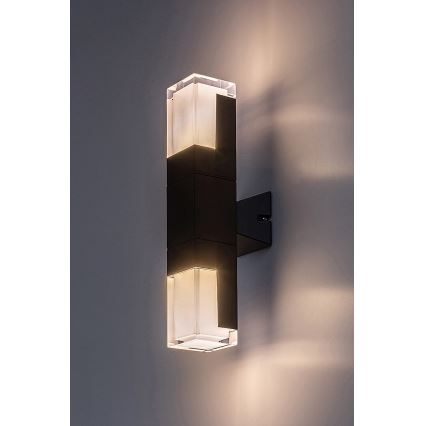 Rabalux - Επιτοίχιο φωτιστικό εξωτερικού χώρου LED LED/12W/230V 2700/4000/6000K IP54