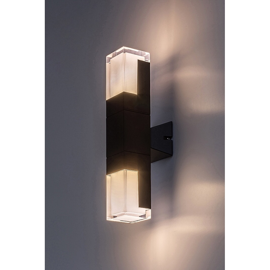 Rabalux - Επιτοίχιο φωτιστικό εξωτερικού χώρου LED LED/12W/230V 2700/4000/6000K IP54