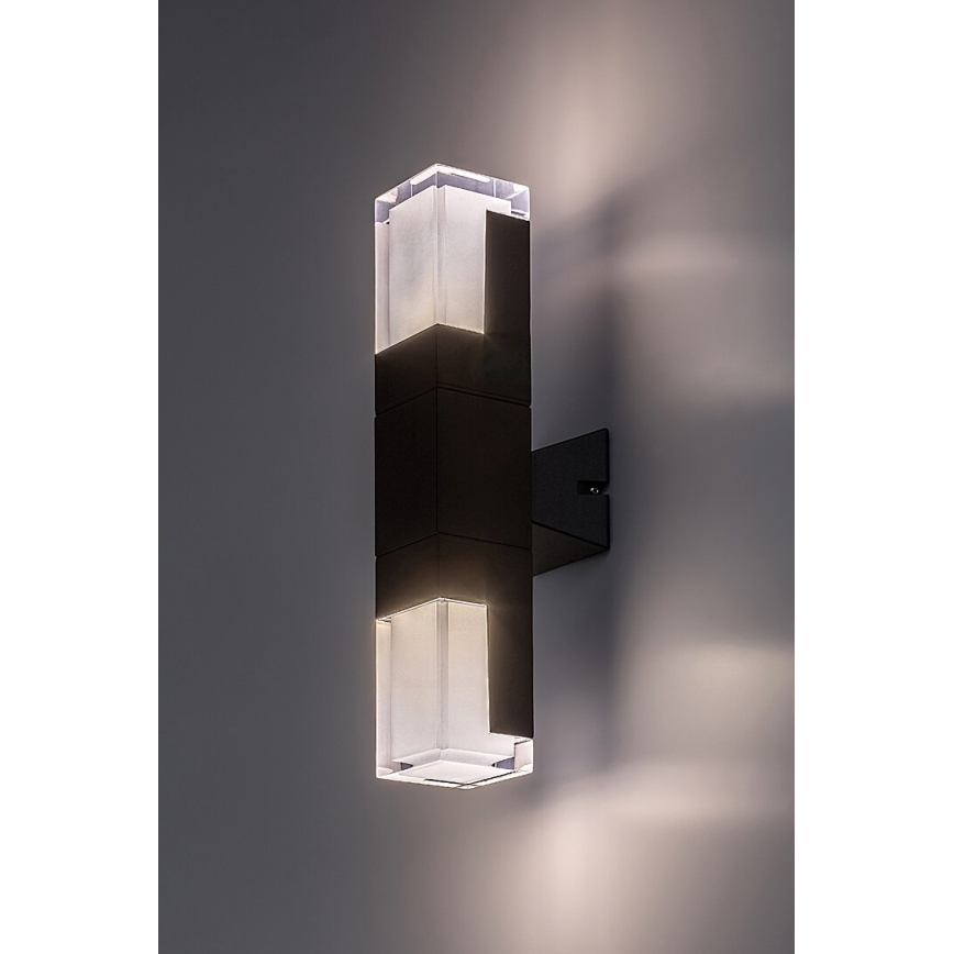 Rabalux - Επιτοίχιο φωτιστικό εξωτερικού χώρου LED LED/12W/230V 2700/4000/6000K IP54