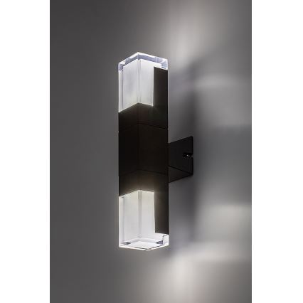 Rabalux - Επιτοίχιο φωτιστικό εξωτερικού χώρου LED LED/12W/230V 2700/4000/6000K IP54