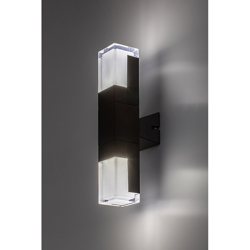 Rabalux - Επιτοίχιο φωτιστικό εξωτερικού χώρου LED LED/12W/230V 2700/4000/6000K IP54