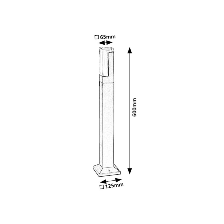 Rabalux - Φωτιστικό LED εξωτερικού χώρου LED/7W/230V IP54