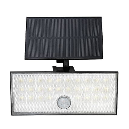 Rabalux - LED Ηλιακός προβολέας με αισθητήρα LED/8W/3,7V 1800mAh IP65 + τηλεχειριστήριο