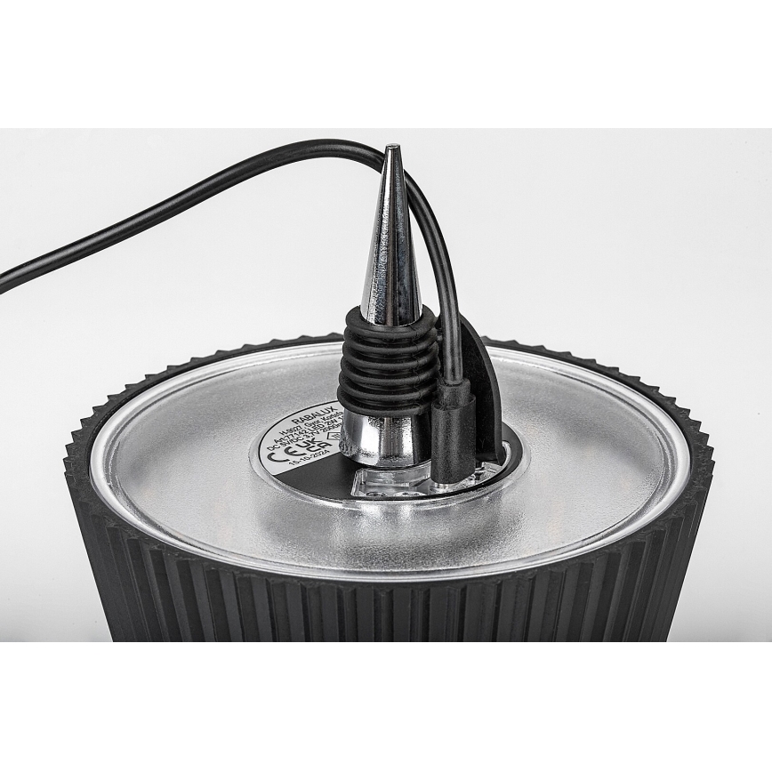 Rabalux - LED Dimming επαναφορτιζόμενο μπουκάλι αμπαζούρ LED/2W/5V IP44