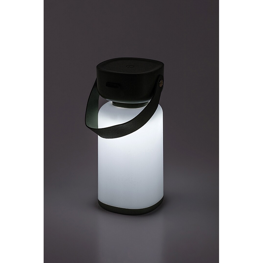 Rabalux - LED Επιτραπέζιο φωτιστικό αφής επαναφορτιζόμενο εξωτερικού χώρου LED/3W/5V IP44 πράσινο