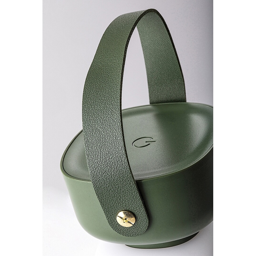 Rabalux - LED Επιτραπέζιο φωτιστικό αφής επαναφορτιζόμενο εξωτερικού χώρου LED/3W/5V IP44 πράσινο