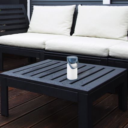 Rabalux - LED Επιτραπέζιο φωτιστικό αφής επαναφορτιζόμενο εξωτερικού χώρου LED/3W/5V IP44 μπλε