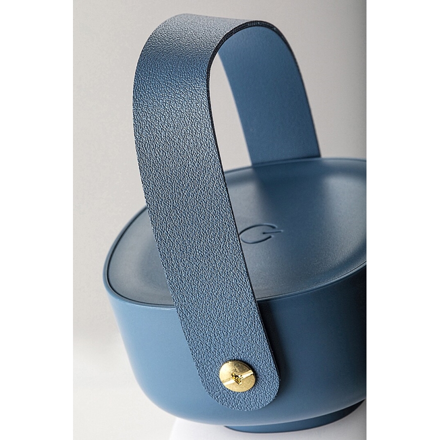 Rabalux - LED Επιτραπέζιο φωτιστικό αφής επαναφορτιζόμενο εξωτερικού χώρου LED/3W/5V IP44 μπλε