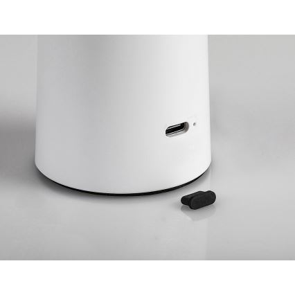 Rabalux - LED Dimmable επαναφορτιζόμενο επιτραπέζιο φωτιστικό αφής POLPERRO LED/3W/3,7V 1200mAh λευκό