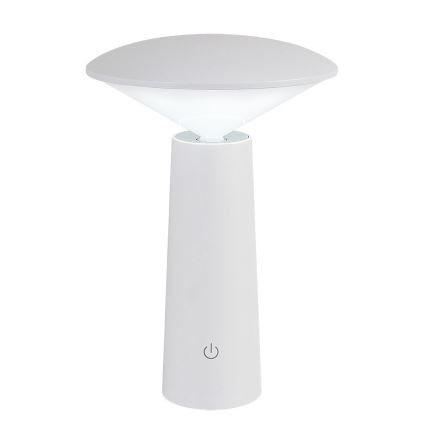 Rabalux - LED Dimmable επαναφορτιζόμενο επιτραπέζιο φωτιστικό αφής POLPERRO LED/3W/3,7V 1200mAh λευκό