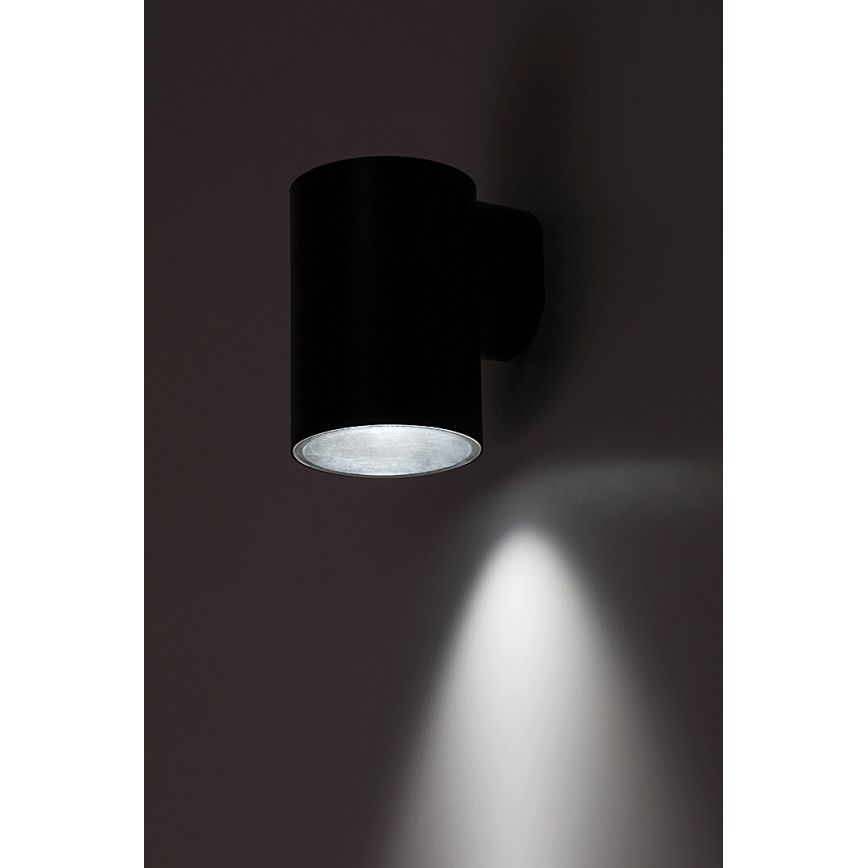 Rabalux - Επιτοίχιο φωτιστικό εξωτερικού χώρου LED LED/9W/230V 2700/4000/6500K IP65 μαύρο