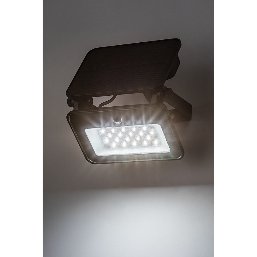 Rabalux - Ηλιακός προβολέας LED με αισθητήρα LED/6W/3,7V 3000/4000/6500K IP65