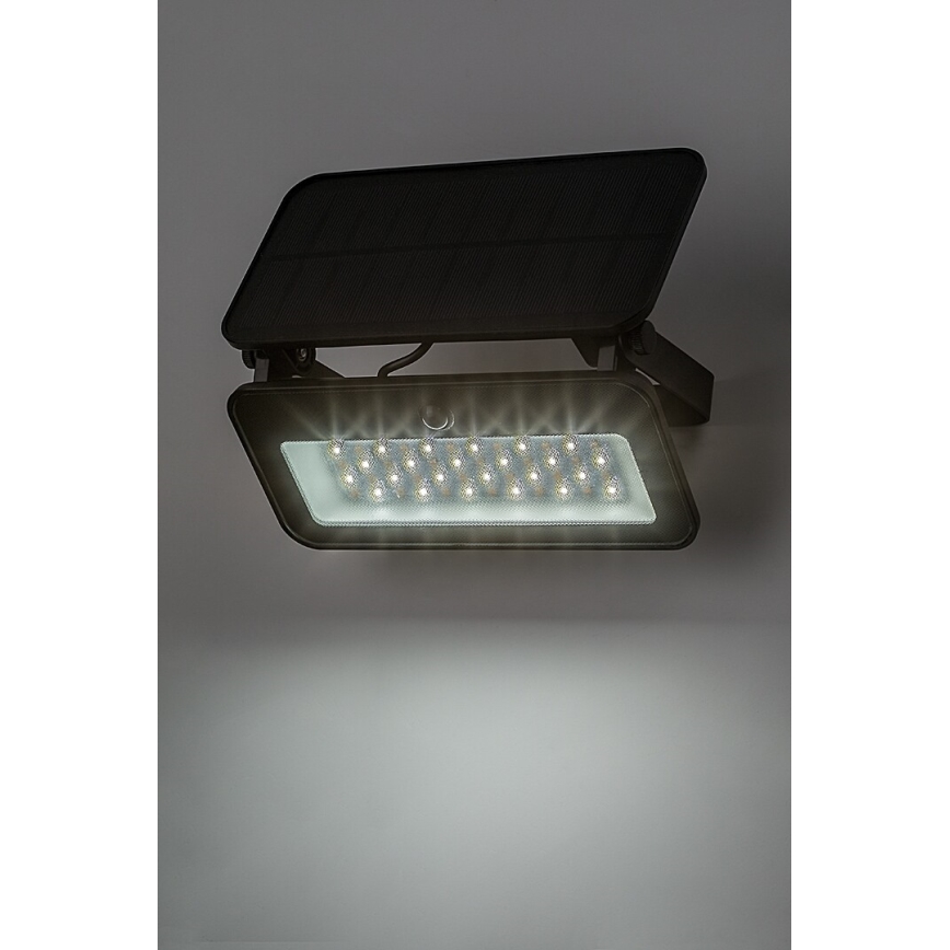 Rabalux - LED ηλιακός προβολέας με αισθητήρα LED/8W/3,7V 3000/4000/6500K IP65 2600 mAh
