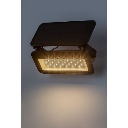 Rabalux - Ηλιακός προβολέας LED με αισθητήρα LED/8W/3,7V 3000/4000/6500K IP65