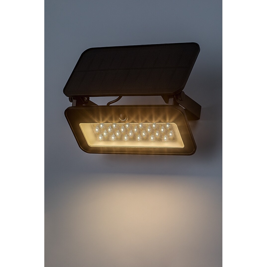 Rabalux - Ηλιακός προβολέας LED με αισθητήρα LED/8W/3,7V 3000/4000/6500K IP65
