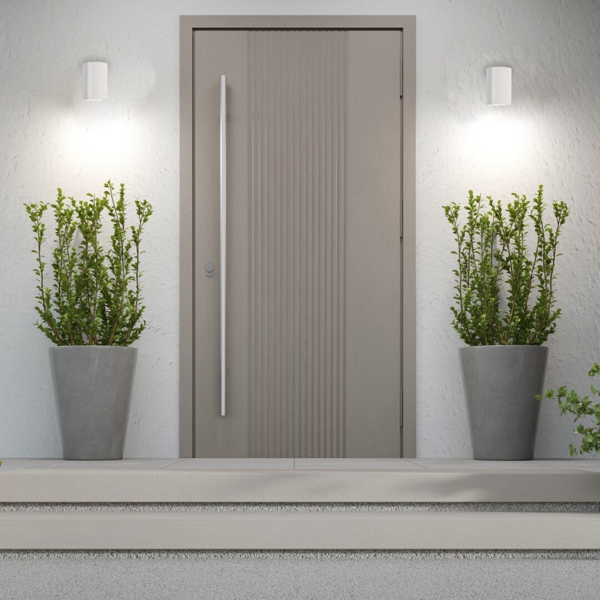 Rabalux - Επιτοίχιο φωτιστικό εξωτερικού χώρου LED LED/9W/230V 2700/4000/6500K IP65 λευκό