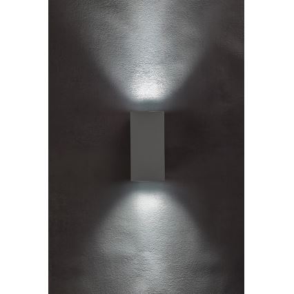 Rabalux - Επιτοίχιο φωτιστικό εξωτερικού χώρου LED LED/18W/230V 2700/4000/6500K IP65 λευκό