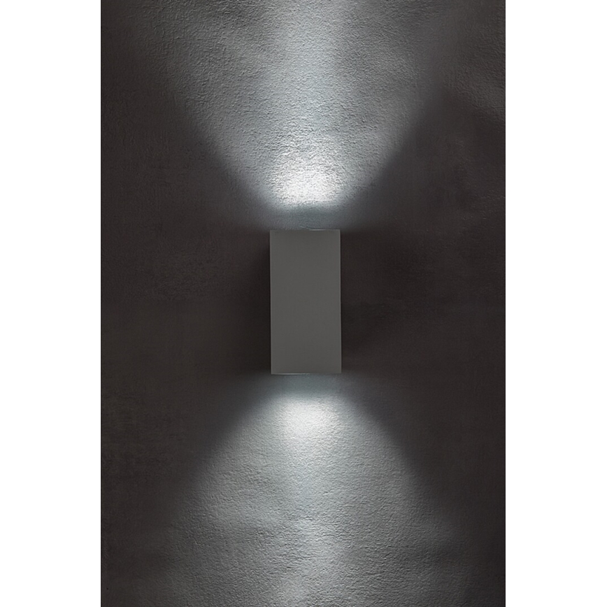 Rabalux - Επιτοίχιο φωτιστικό εξωτερικού χώρου LED LED/18W/230V 2700/4000/6500K IP65 λευκό