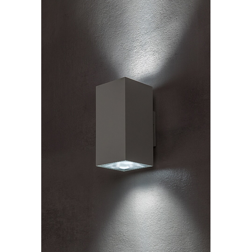 Rabalux - Επιτοίχιο φωτιστικό εξωτερικού χώρου LED LED/18W/230V 2700/4000/6500K IP65 λευκό