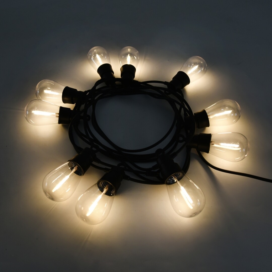 Rabalux - Ηλιακά λαμπάκια LED LED/3,6W/3,7V 6,5 m 1200mAh IP44