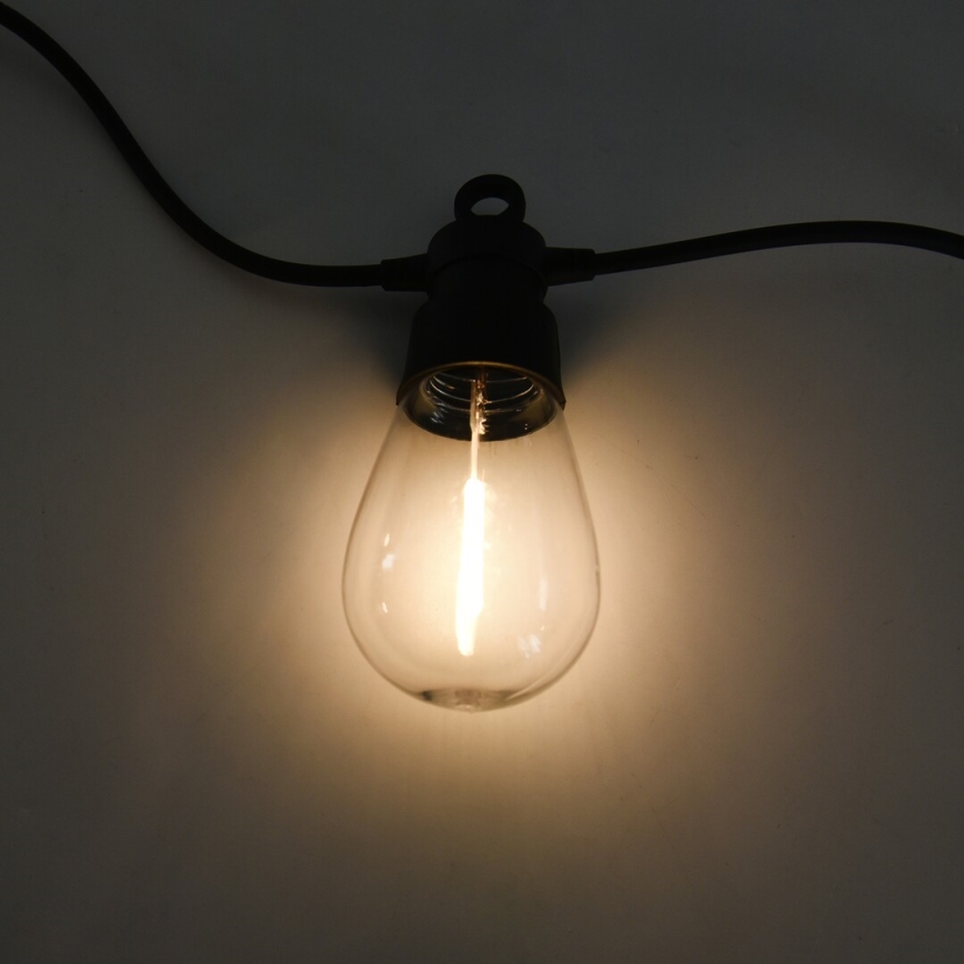 Rabalux - Ηλιακά λαμπάκια LED LED/3,6W/3,7V 6,5 m 1200mAh IP44