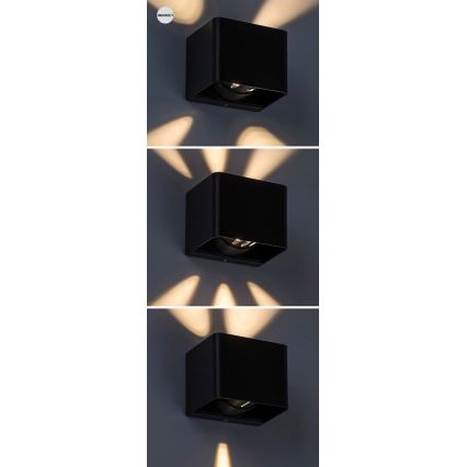 Rabalux - Επιτοίχιο φωτιστικό εξωτερικού χώρου LED LED/10W/230V IP54 καφέ