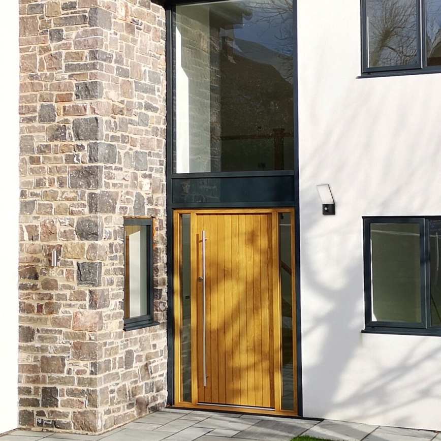 Rabalux - Εξωτερικό επιτοίχιο φωτιστικό LED με αισθητήρα LED/10W/230V IP54