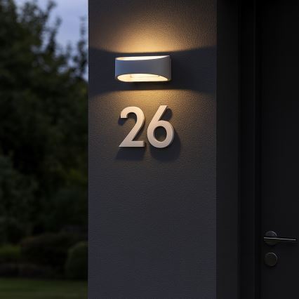 Rabalux - LED υπαίθιο επιτοίχιο φωτιστικό LED/9W/230V IP54 λευκό