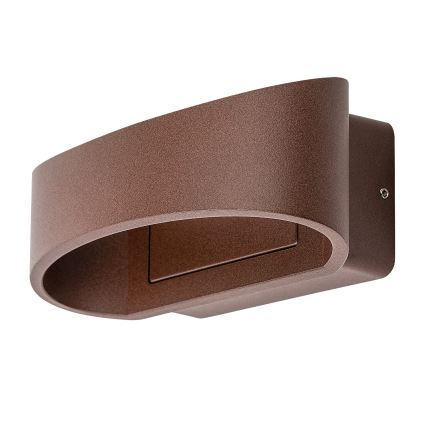 Rabalux - LED Εξωτερικό Επιτοίχιο Φωτιστικό LED/9W/230V IP54 καφέ