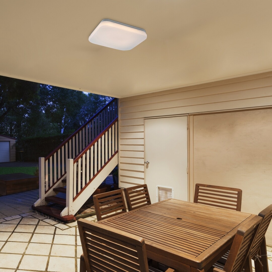 Rabalux - Φωτιστικό οροφής LED για μπάνιο LED/18W/230V 3000/4000/6000K IP44 28,5x28,5 cm