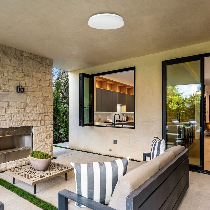 Rabalux - Φωτιστικό οροφής LED για μπάνιο, 18W, 230V, 3000/4000/6000K, IP44, Ø 28,5 cm