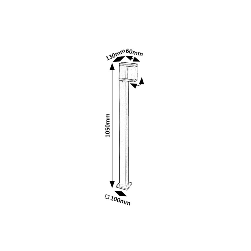 Rabalux - Φωτιστικό LED εξωτερικού χώρου LED/10W/230V IP54