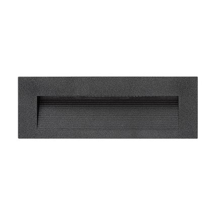 Rabalux - Εξωτερικό επιτοίχιο φωτιστικό LED/6W/230V IP65 μαύρο