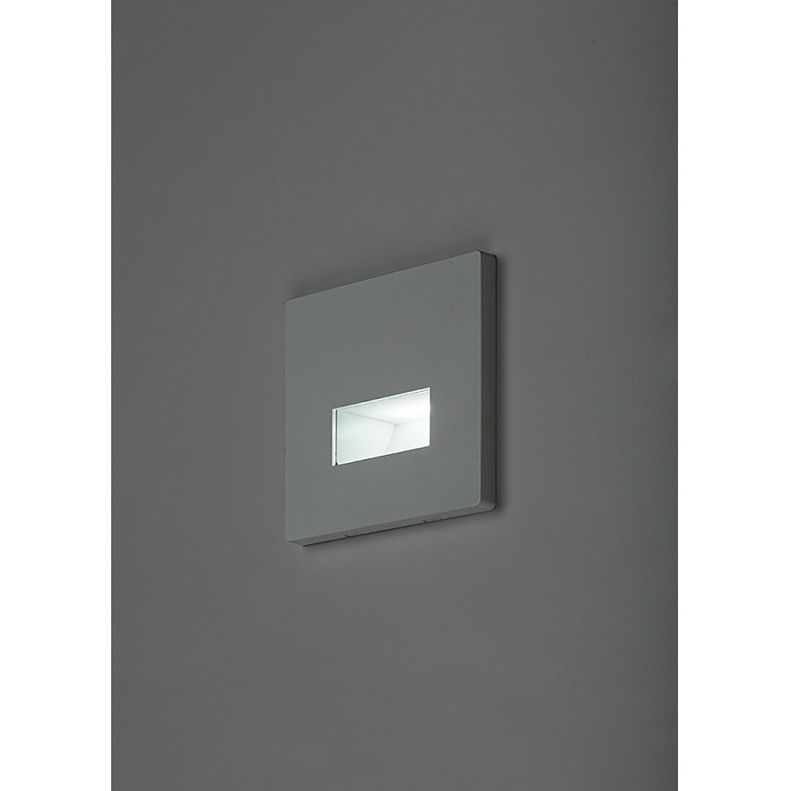 Rabalux - LED φωτιστικό σκάλας LED/1W/230V 3000/4500/6500K λευκό