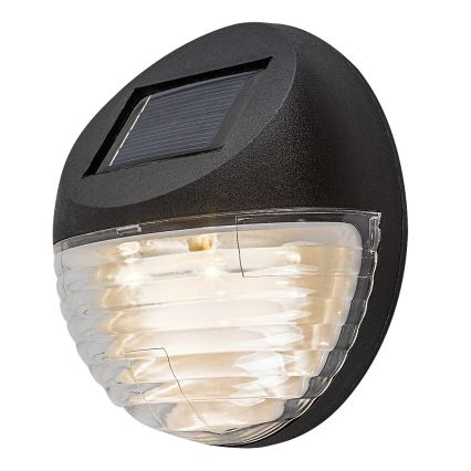 Rabalux - Σετ 2x ηλιακό επιτοίχιο φωτιστικό LED/0,06W/1,2V 300 mAh IP44