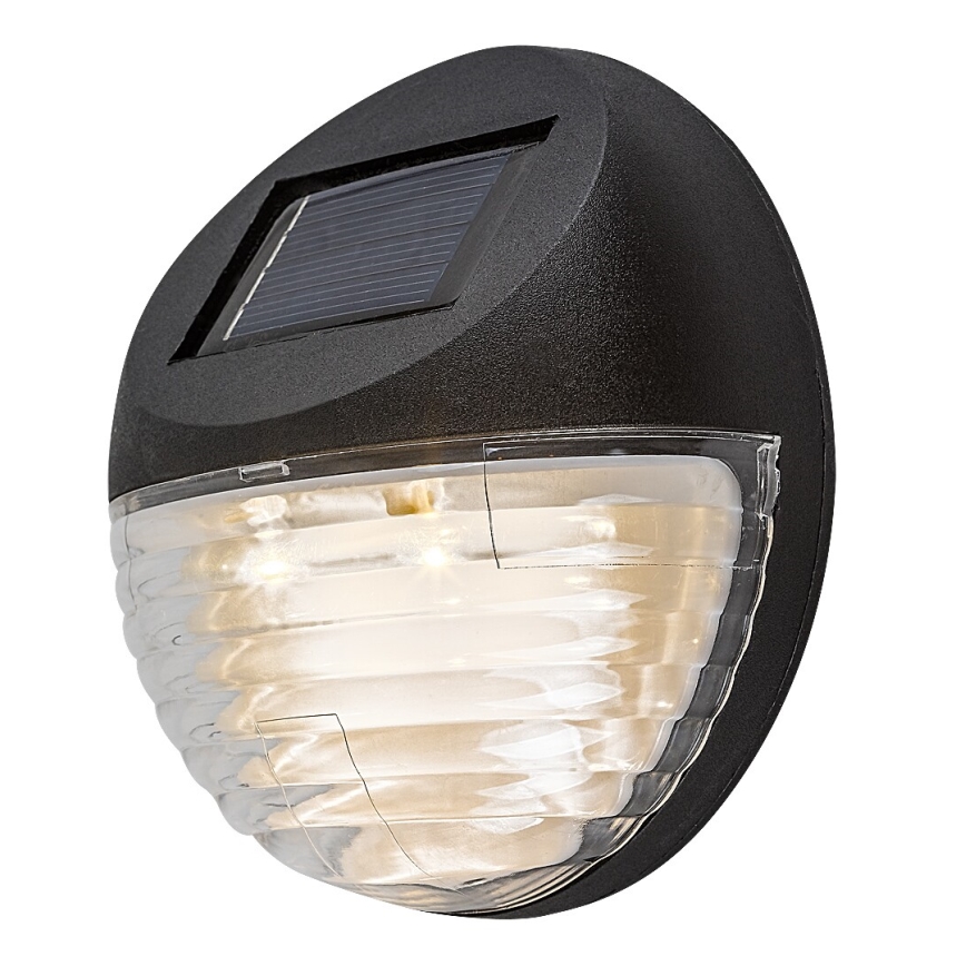 Rabalux - Σετ 2x ηλιακό επιτοίχιο φωτιστικό LED/0,06W/1,2V 300 mAh IP44