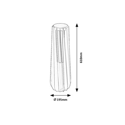 Rabalux - LED Επιτοίχιο εξωτερικό φωτιστικό LED/12W/230V IP54