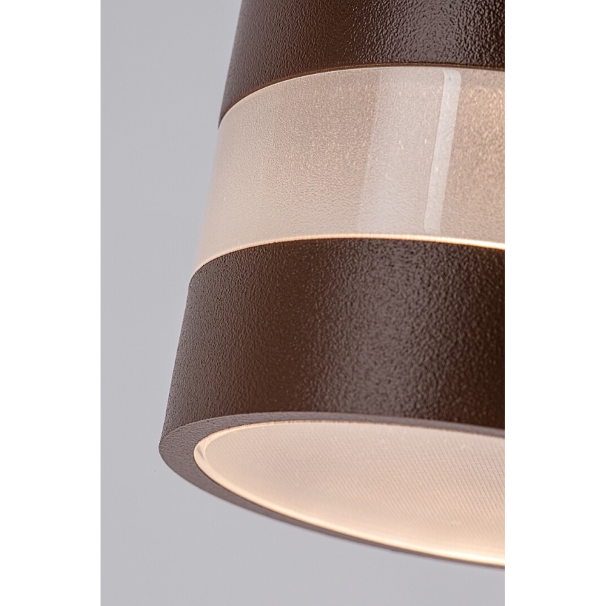 Rabalux - LED Εξωτερικό επιτοίχιο φωτιστικό LED/16W/230V IP65 καφέ