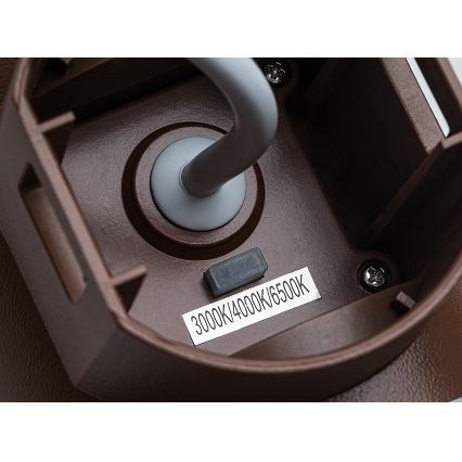 Rabalux - LED Εξωτερικό επιτοίχιο φωτιστικό LED/16W/230V IP65 καφέ