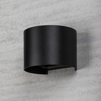 Rabalux - Εξωτερικό επιτοίχιο φωτιστικό LED/5W/230V 2700/4000/6500K IP54 μαύρο