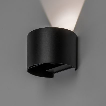 Rabalux - Εξωτερικό επιτοίχιο φωτιστικό LED/5W/230V 2700/4000/6500K IP54 μαύρο